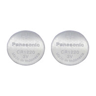 Panasonic 3V lithium Battery CR1220 2 Pk