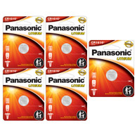 Panasonic CR1616 3V Lithium Coin Button Cell Batteries (5 Pack) – CR1616 Long-Lasting Replacement Battery for Watches, Key Fobs & Small Electronics