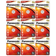 Panasonic CR1632 3V Lithium Coin Battery, 9 Pack– CR1632 Button Cell, Reliable Long-Life Replacement Battery for Watches
