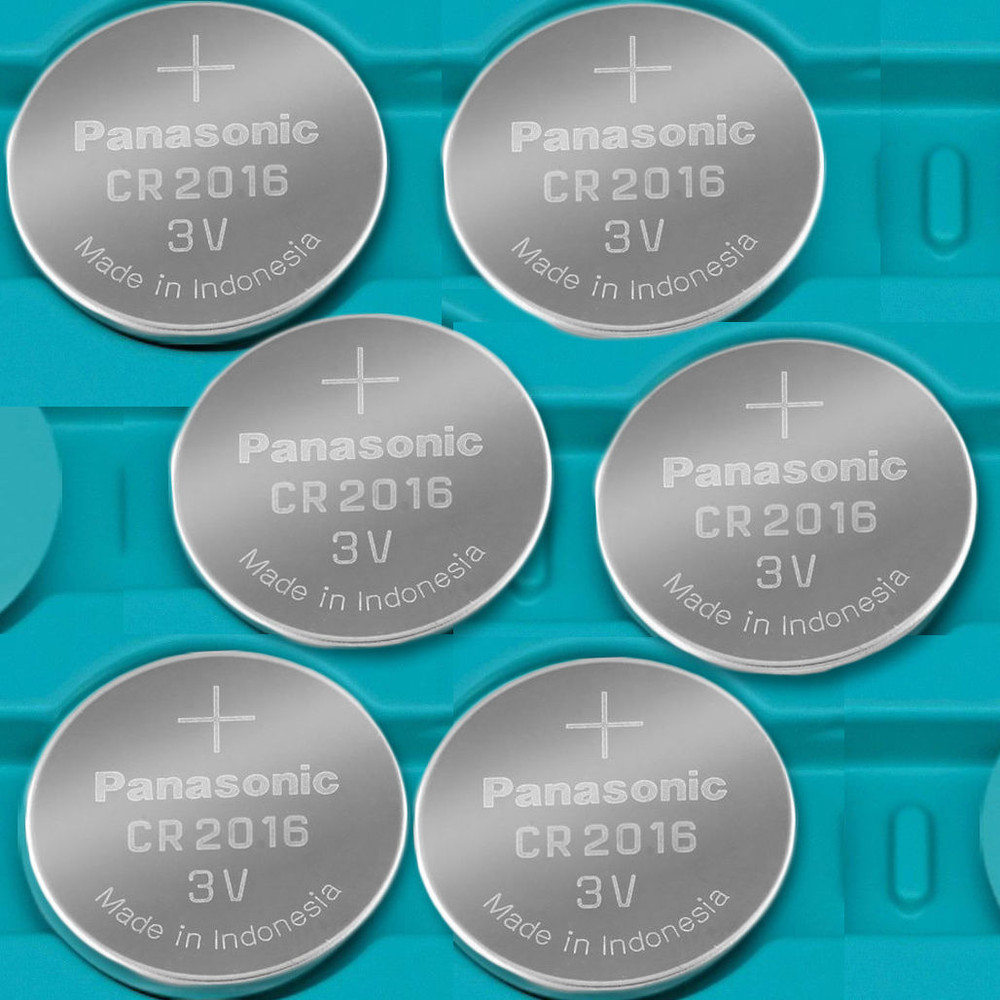 COIN BATTERY PANASONIC CR-2016 PACK 1