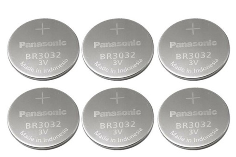 Br 3032 Lithium Button Cell Br3032 Panasonic Battery 3 Pieces 