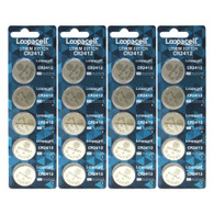 Loopacell CR2412 CR 2412 Lithium 3V 20 Batteries