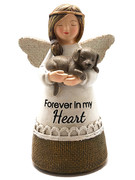 Little Blessing White Angel: Forever in My Heart(Dog)(ST7071)