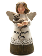 Little Blessing White Angel: Bless My Cat(ST7074)