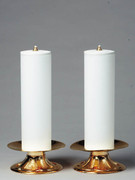 Gold Candle Holder for Altar (each)(CW591)