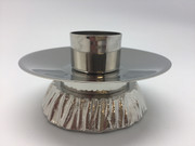 Silver Candle Holder for Altar (each)(CW647S)