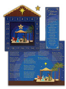 Advent Calendar with Magnetic Star (AD134)