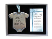 Christmas Ornament, Baby's 1st Christmas Blue(CO894B)
