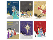 Hand Crafted Christmas Cards pack 6 (CD97699)