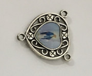 Rosary Centre: Miraculous Heart 25mm (CENH07)