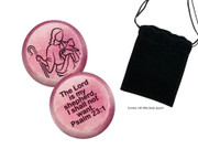 Marble Stone "Coin": Good Shepherd (PT13526)