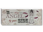 Wood Plaques: Angel (PL416AN)