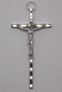 Crucifix Pendant: Silver 70mm (CR5170)