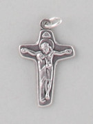 Chain Size: Silver Cross Jesus/Mary (CR9228S)