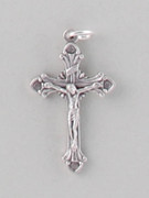 Chain Size: Silver Embellished Crucifix 24mm (CR4524S)