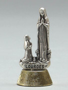 Magnetic Metal Statuettes:  O.L LOURDES