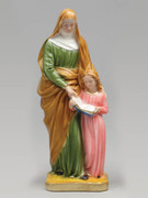 Plaster Statue St Anne 30cm (ST3021)