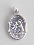 Silver Oxide Medal: St Anthony (ME02211)