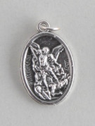 Silver Oxide Medal: St Michael Archangel (ME02219)