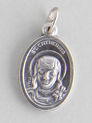 Silver Oxide Medal: St Catherine (ME02282)
