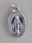 Silver Aluminium Medal:  Miraculous 18mm(ME31107S)
