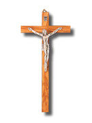 Wall Crucifix Olive Wood 30cm (CROP30)