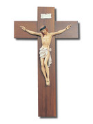 Large Wall Crucifix Resin Corpus 120cm (CR94990)