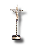 Standing Crucifix: Metal 14cm (CR51131)