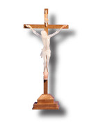 Standing Crucifix, Luminous Plastic 10cm (CR00FC)