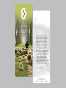 Window Charm Bookmark: John 14 Way Truth Life