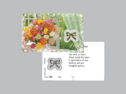 Window Charm Prayer Card: Thank You