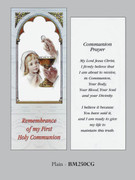 Bookmark: Girl Communion