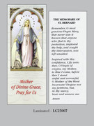 Bookmark: Memorare St Bernard