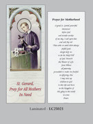 Bookmark: Prayer for Mother's/St Gerard 