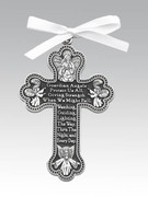 Crib Medal: Cross Guardian Angel