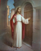 10 x 8 Print: Jesus Knocking