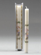 Baptism Candle: Christening Candle and Certificate