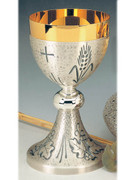 Chalice : Etching Wheat Grapes (CW2882)