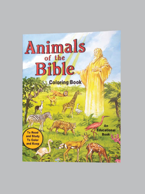 Download Childrens Colouring Book (StJCB) - Animals of the Bible - Ark Religious Supplies