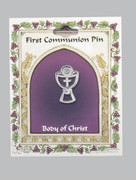 Communion Pin: Silver Chalice (PN101)
