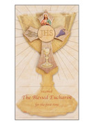 Communion Certificate with Detachable Cross