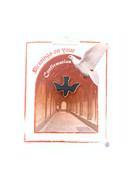 Confirmation Pin: Blue Enamel Dove (LP51086)
