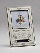 Communion Gift: Photo Frame, Small, Antique White(PLC1852)