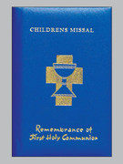 Children's Missal, Padded Cover 1st Communion Blue