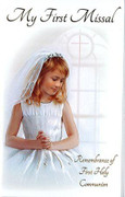 Children's Missal, 1st Communion Hardback Girl(BK4120G)