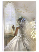 Children's Missal, 1st Communion Padded Cover Girl (BK4124G)