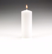 Church Candles: 6 x 2 inch (CA50150)