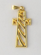 Gilt Cross (Small): 30mm