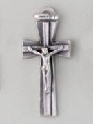 Silver Crucifix (Small): Decorative 40mm (CR137)