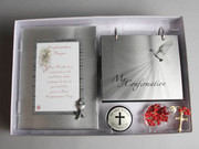 Confirmation Gift Set: Frame, Album & Rosary (GSF1643)